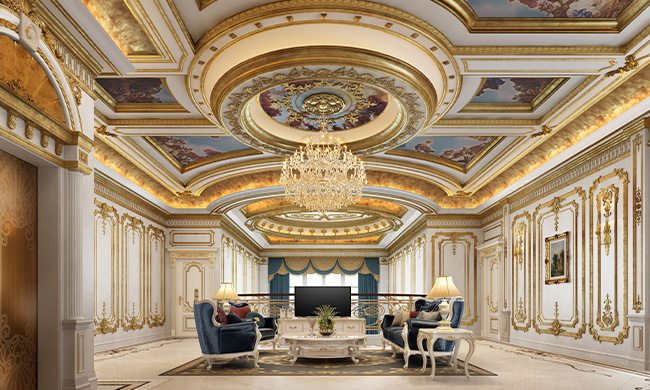 Classic Palace Lobby Design