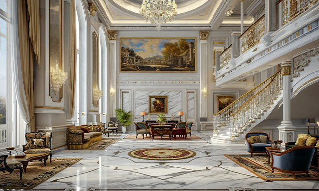 French Lobby Design