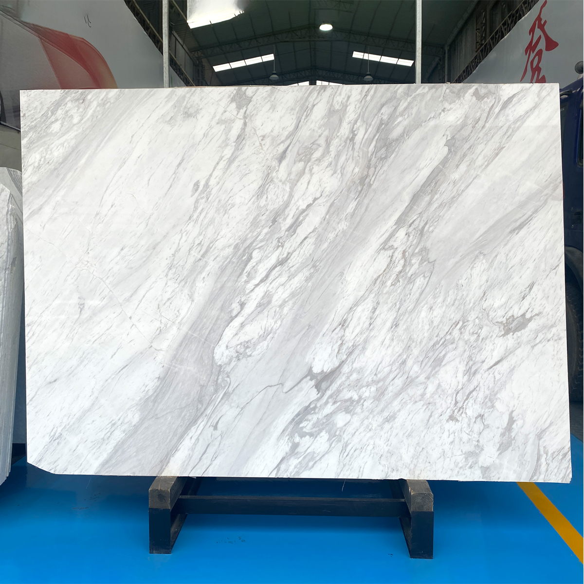 Luxury Jazz White Marble Slab For Villa Staircase Bathtubs Bathroom Vanity Floor Tiles Marble Kitchen Island Livingroom Background Wall Decor