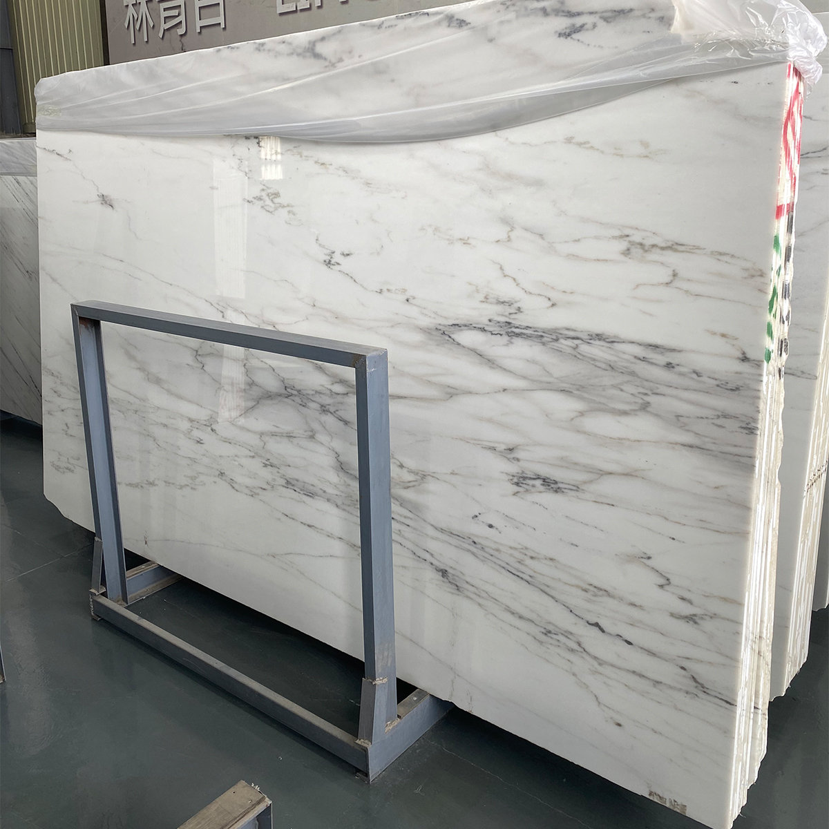 Luxury Lincoln White Marble Slab For Home Furniture Coffee Table Dining Table Floor Tiles Villa Staircase