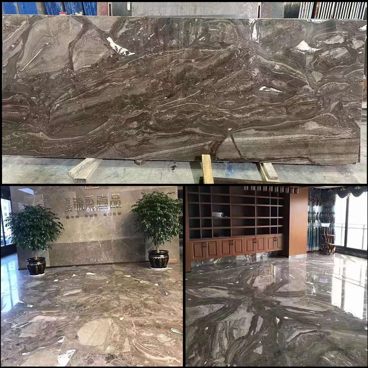 Natural Venice Grey Brown Marble For Whole House Decoration Staircase Floor Tiles Wall Panel Bathroom Bathtubs