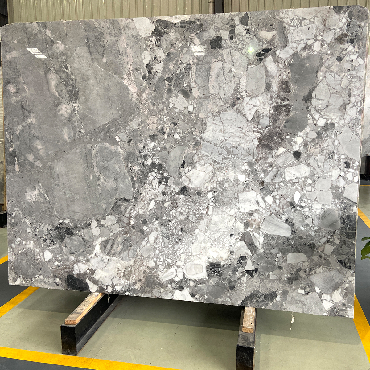 Luxury Oreo Grey Marble Slab For Wall Panel Floor Tiles House Decoration Coffee Table Furniture Countertop