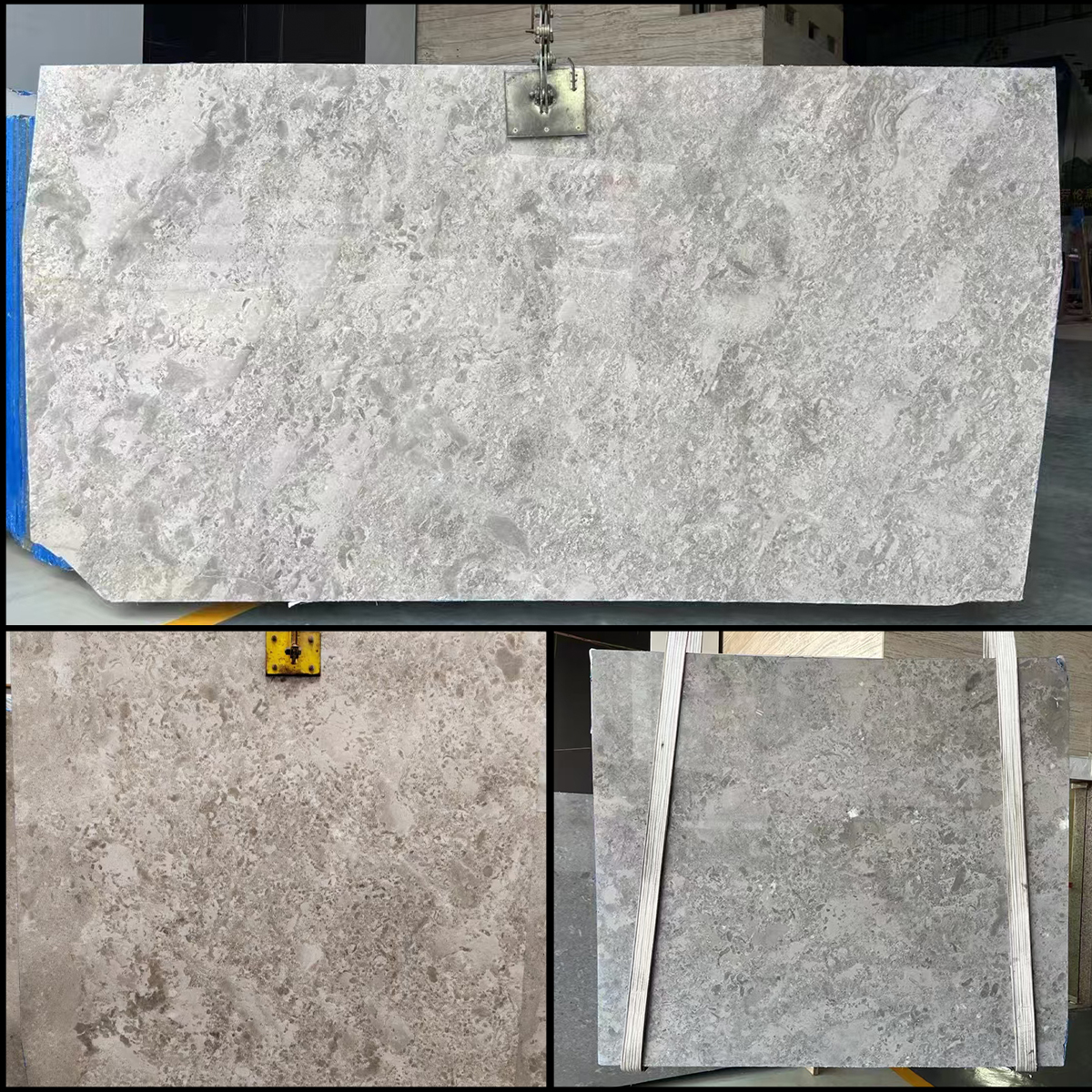 Luxury Stone Royal High Grade Ice England Grey Marble Slab