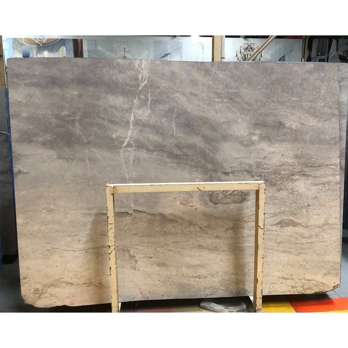 Hot Sale Cloud Mist Grey Marble Slab For House Decoration Livingroom Background Decor Staircase Kitchen Island Countertop