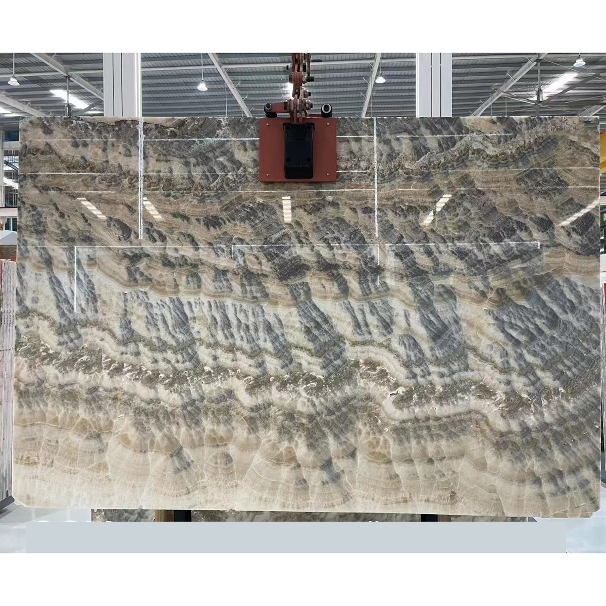 Luxury Ink Onyx Slab For Kitchen Island Countertop Home Furniture Livingroom Wall Panel Floor Tiles