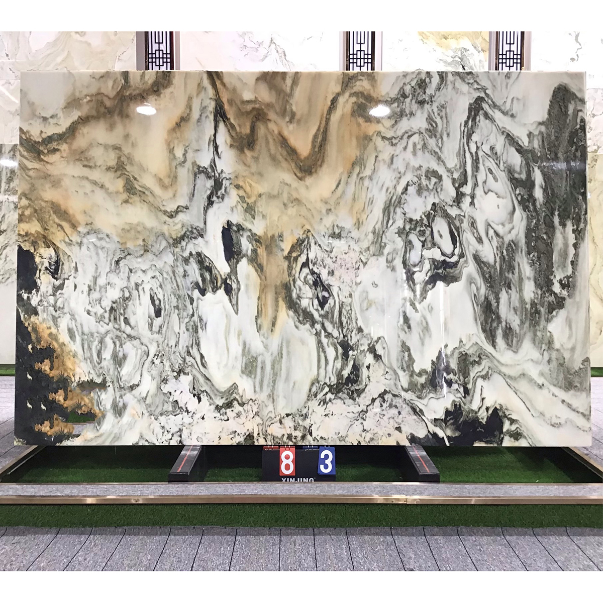 Ntural Black White Gold Marble For Stone Projest Hotel Lobby Home Deacroation Home Furniture