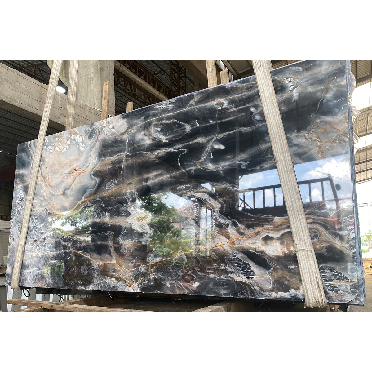 Top Grade Rose Gold Marble With Colorful Veins For Home Decoration Hotel Lobby Wall Panel Marble Furniture