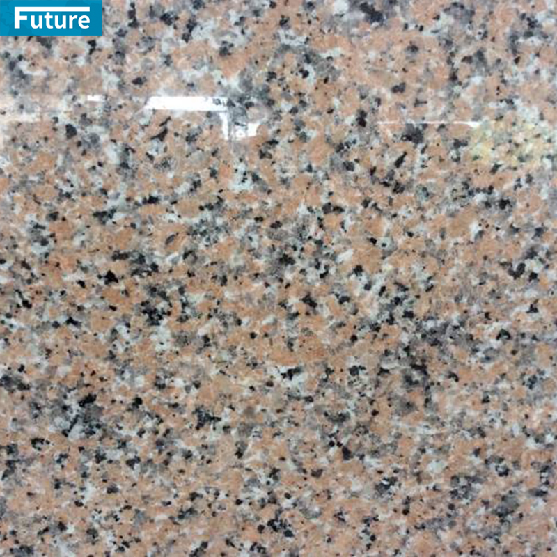 Polish Glazed OEM Rosy Pink Granite Slab For Kitchen Countertop Livingroom Floor Tiles Interior Wall Panel Wash Basin Sink