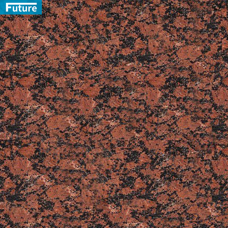 Natural Ruby Balmoral Red Granite For Villa Kitchen Island Countertop Wash Basin Sink Floor Tile Interior Wall Background Decor Stairase Outdoor Stone Engineering