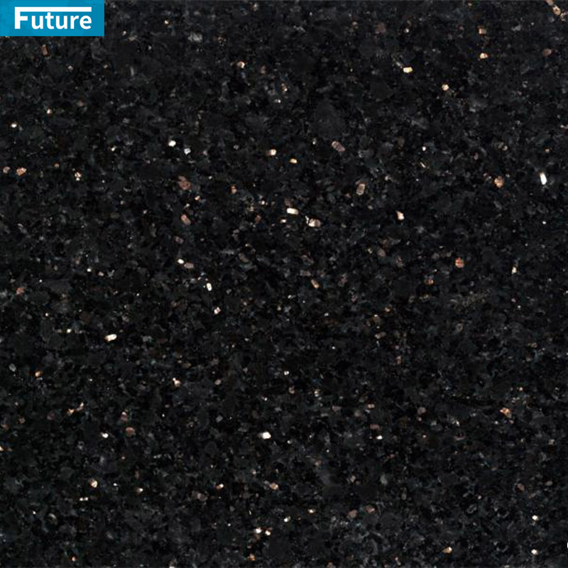 Wholesales Black Galaxy Granite For Kitchen Island Sink Furniture Countertop Floor Tiles Wall Decor