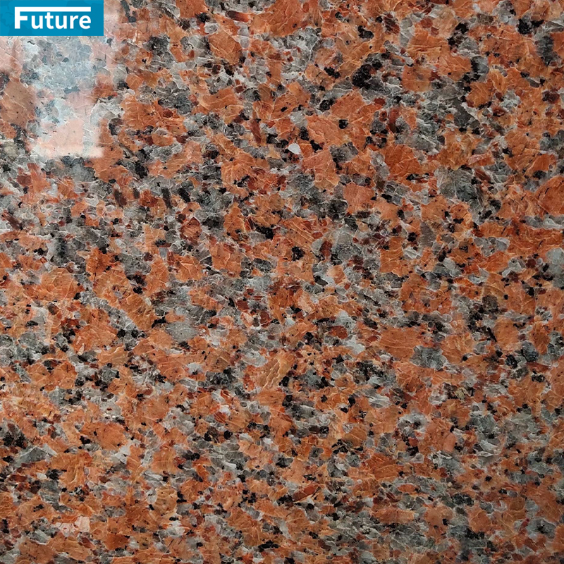 Modern Style Maple Red Granite For Kitchen Island Sink Furniture Countertop Floor Tiles Wall Decor Exterior Wall Panel Swimming Pool Tiles