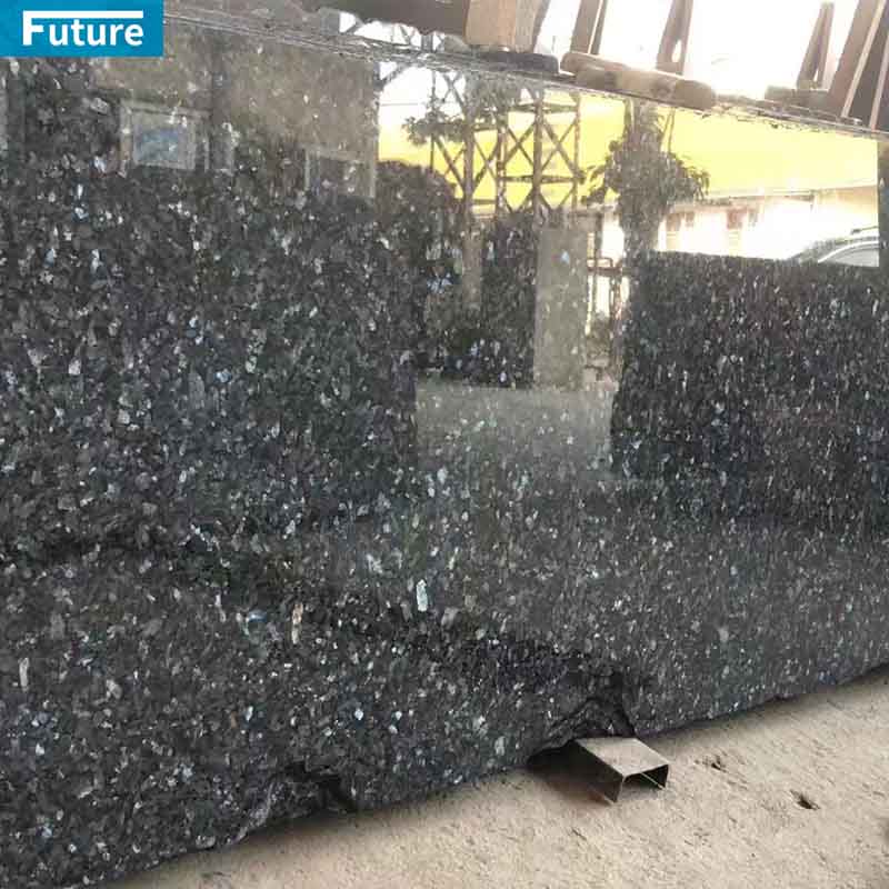 Modern Style 100% Natural Blue Pearl Granite For Kitchen Island Sink Furniture Countertop Floor Tiles Wall Decor Exterior Wall Panel Swimming Pool Tiles