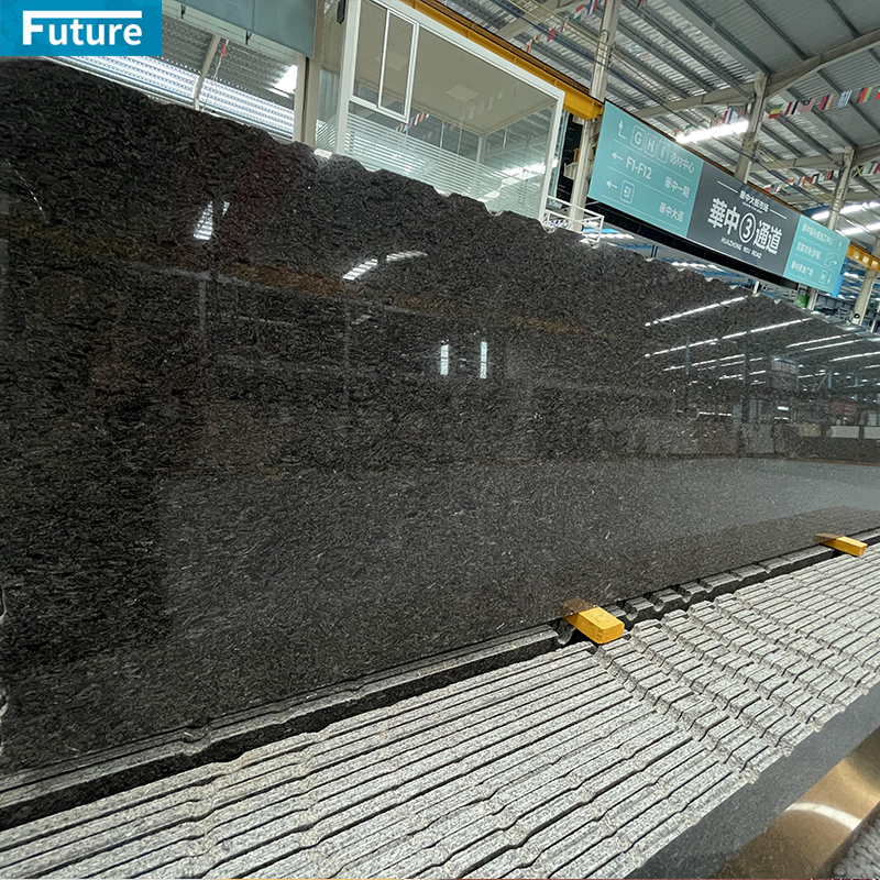 Natural Polish Glazed Durable Tan Brown Granite Slab For Wall Veneer Ceiling Tiles Floor Tiles Kitchen Countertop Stone Projects Wall Panel House Decoration Staircase