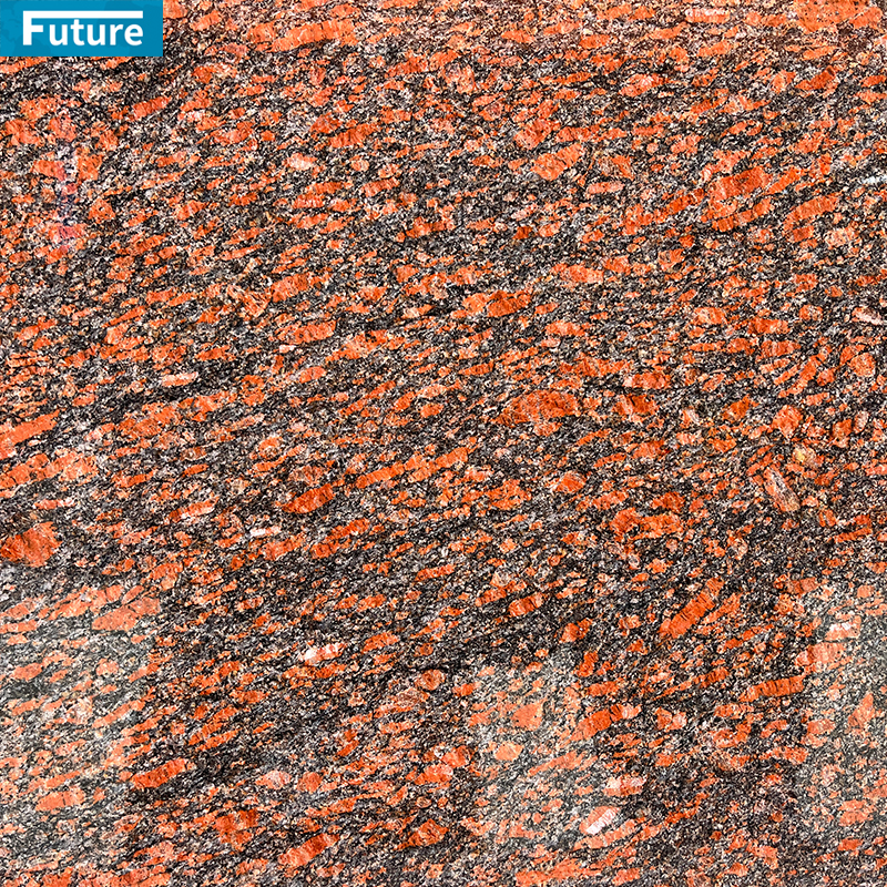 Wholesales Durable Red Purpary Granite Slab For Wall Veneer Ceiling Tiles Floor Tiles Kitchen Countertop Stone Projects Wall Panel House Decoration Staircase